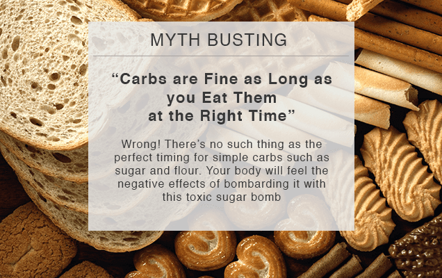 Myth Busting| Carbs Are Fine As Long As You Eat Them At The Right Time 1 Myth Busting Carbs Are Fine As Long As You Eat Them