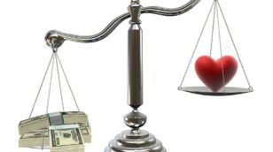 Bigstock Love Or Money Image